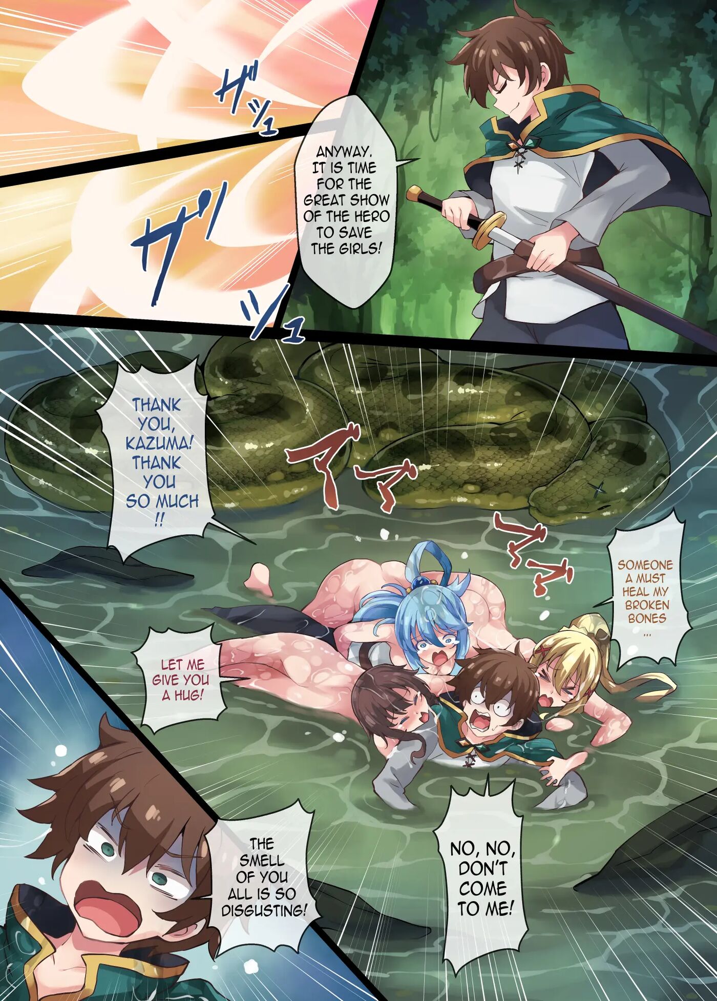 Kono Subarashii Wrestle Quest! Chapter 1000 Page 41